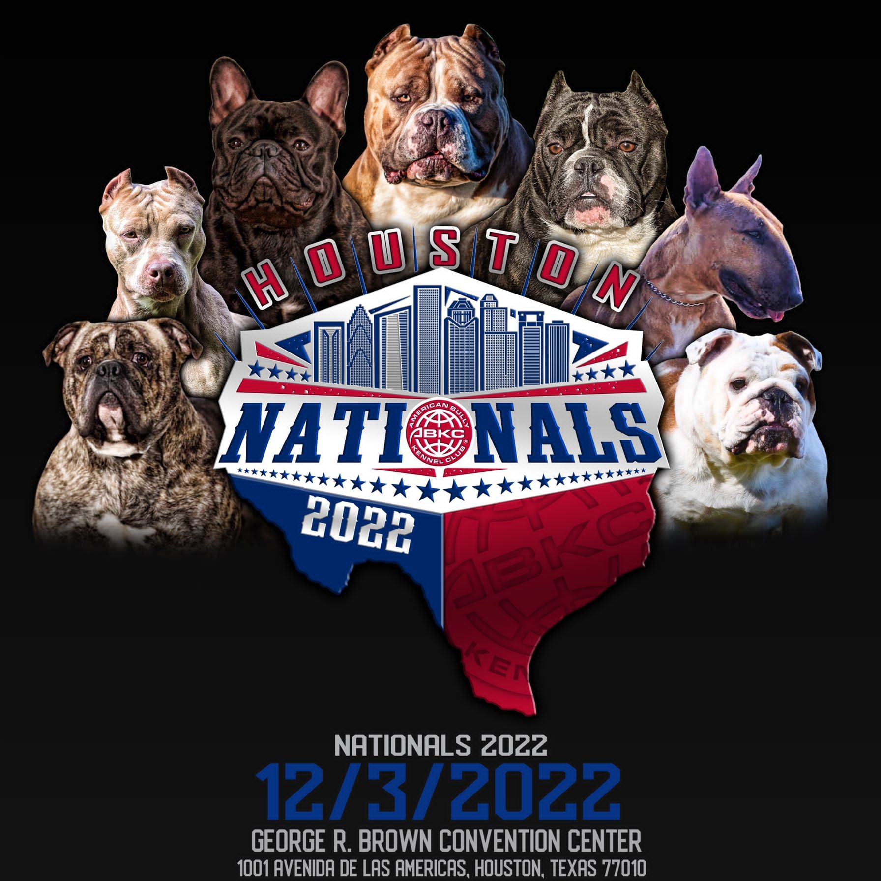 ABKC Nationals 2023, ABKC, UKC, East Coast dog events, Southern